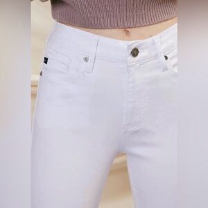 KanCan Five Pocket Skinny White Denim